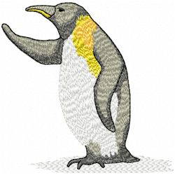 Pinguins Embroidery Design 6